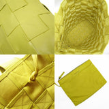 BOTTEGA VENETA Shoulder Bag Tote Cassette Leather Yellow Men's Women's w0536a