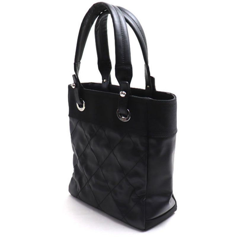 CHANEL Paris Biarritz Tote PM Bag Black A34208 Women's