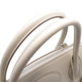 Hermes Bolide 31 Y stamp Palladium (silver) hardware Women's handbag Taurillon Clemence Beton (beige)