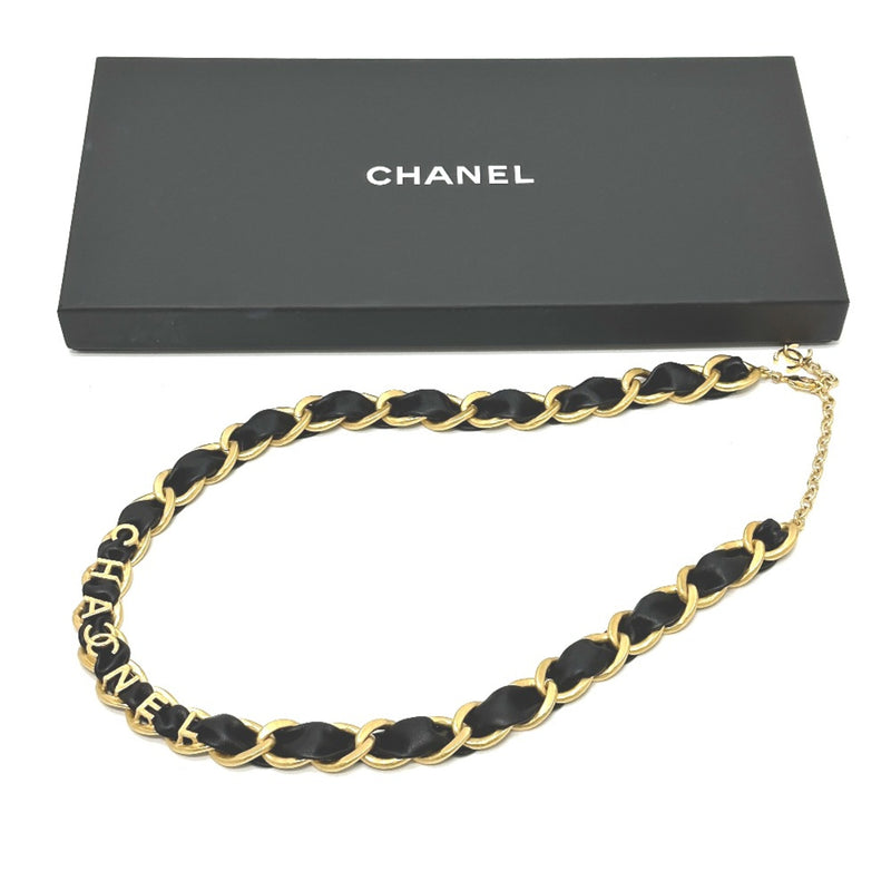 Chanel CC Mark A20P belt Black