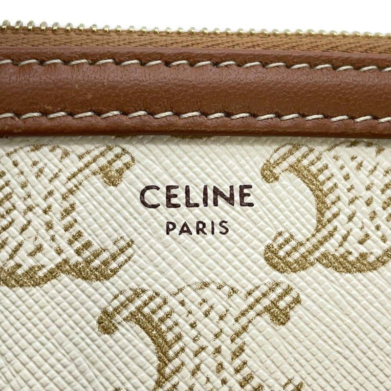 Celine Chain Shoulder Bag Triomphe Clutch 10E382CBX.01TA CELINE Bags Pouches