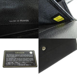 CHANEL Camellia Coco Mark Long Wallet Calfskin Women's