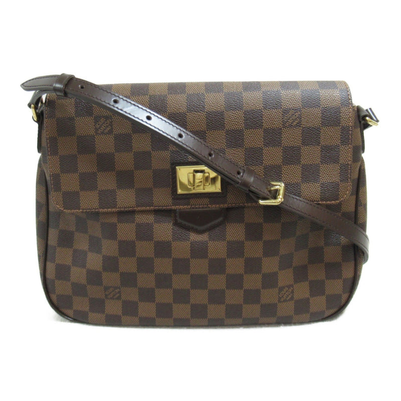 Louis Vuitton LOUIS VUITTON Busas Roseberry Shoulder Bag Coated Canvas Women's Brown N41178