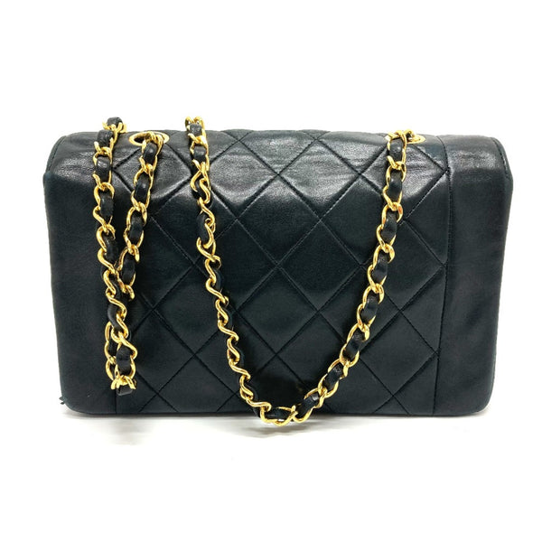 Chanel CCCC Mark Bag Single Chain Shoulder Bag Black GoldHardware