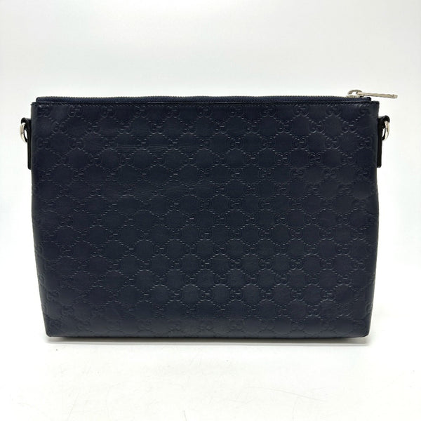 Gucci 473882 Guccissima Bag Crossbody Shoulder Bag Navy