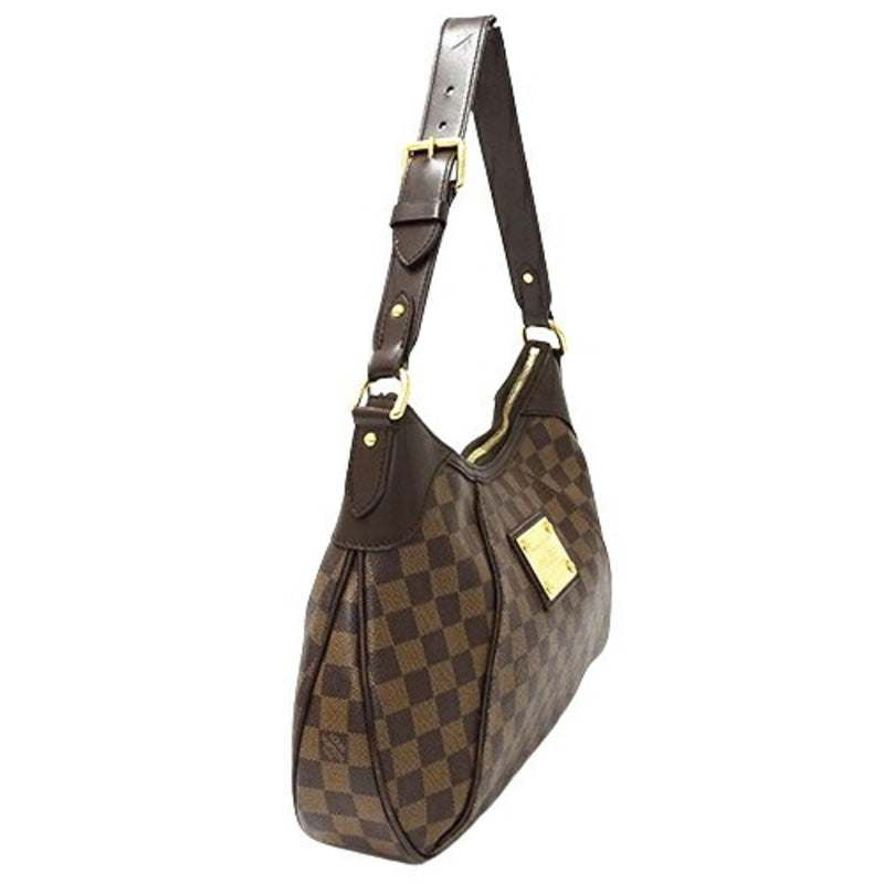 Louis Vuitton Damier Women's Shoulder Bag Thames GM N48181 Brown