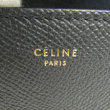 Celine 176413ZRA Women's Leather Shoulder Bag Black