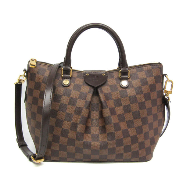 Louis Vuitton Damier Siena PM N41545 Women's Handbag Ebene