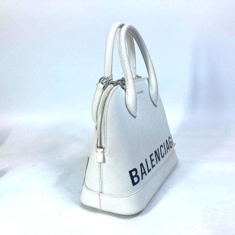 Balenciaga 550645 Bicolor bag 2WAY Bag Shoulder Bag Crossbody Hand Bag White Black