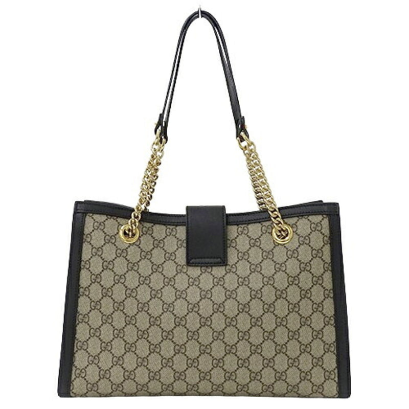 GUCCI Bags for Women Tote Shoulder GG Supreme Brown Beige Black 479197 Chain