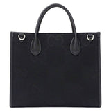 GUCCI Bags for Women Tote Handbags Shoulder 2way Jumbo GG Canvas Black 680956