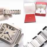 CARTIER Tank Francaise SM Watch Stainless Steel Ladies Ivory W51008Q3