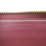 Goyard MATIGNON APM ZIP GM Men,Women Leather,Coated Canvas Long Wallet (bi-fold) Bordeaux