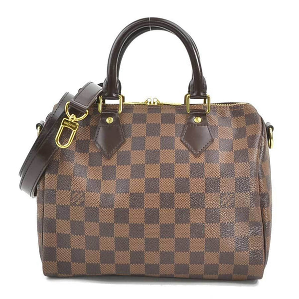 LOUIS VUITTON Handbag Shoulder Bag Damier Speedy Bandouliere 25 Canvas Brown Women's N41368