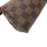 LOUIS VUITTON Damier Eva Brown N55213 Women's Canvas Shoulder Bag