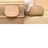 gucci bamboo leather beige handbag