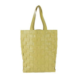 BOTTEGA VENETA Cassette Intrecciato Tote Bag 629070 Leather Yellow