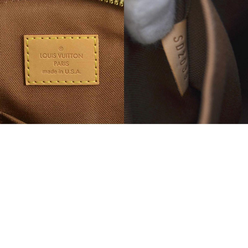 Louis Vuitton LOUIS VUITTON Handbag Monogram Tivoli PM Canvas Brown Women's M40143 r10091a