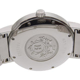 Hermes Nomad Watch NO1.710 Stainless Steel Swiss Made Silver Quartz Analog Display White Dial Men's