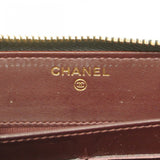 Chanel Long Wallet Matelasse Caviar Skin Black Women's