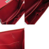 CELINE shoulder bag classic box leather red women's w0588a