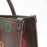 GUCCI GUCCI 100 2Way Tote Brown GG canvas 680956