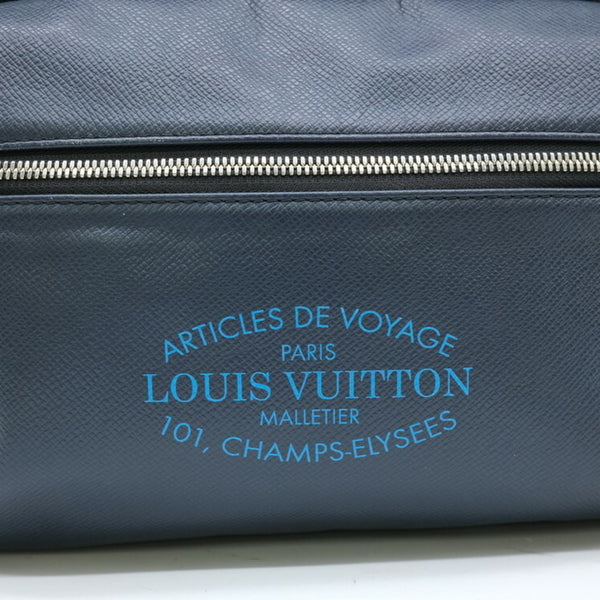 LOUIS VUITTON Louis Vuitton Discovery Backpack PM Rucksack Taiga Blue Marine M30359