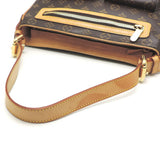 Louis Vuitton Hudson GM Shoulder Missing Women's Bag M40045 () Monogram Ebene (Brown)