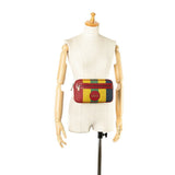 Gucci Baiadera Waist Bag Body 625895 Multicolor Canvas Leather Women's GUCCI