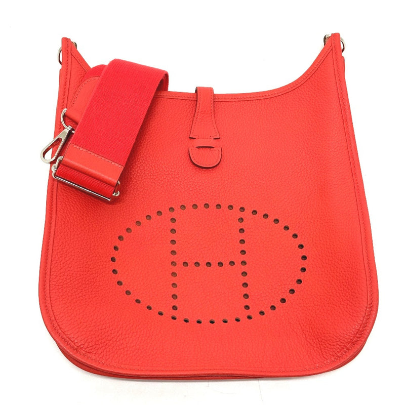 Hermes Bag Shoulder Bag RedBased