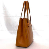 Hermes tote bag, brown, gallop leather, with the letter W engraved, Hermes, unisex, A4 size, for men and women