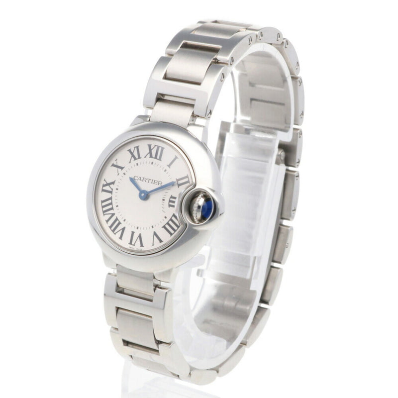 Cartier Ballon Bleu Watch Stainless Steel 3009 Quartz Ladies CARTIER