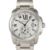 Cartier Calibre Deux W7100015 Silver Dial Men's Watch