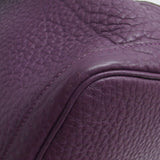 Hermes Garden PM Tote Bag Negonda Cassis (Purple)