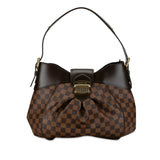 Louis Vuitton Damier Sistine MM Shoulder Bag N41541 Brown PVC Leather Women's LOUIS VUITTON