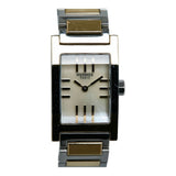 Hermes Tandem Watch TA1.220 Quartz White Shell Dial Stainless Steel Ladies HERMES