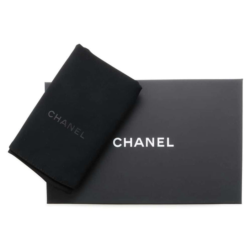 Chanel Body Bag Coco Mark Matelasse Heart Chain Caviar Skin AP3761 CHANEL Black