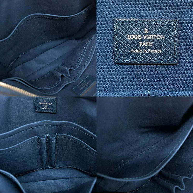 Louis Vuitton Grigori PM Taiga Navy Leather M30236 LOUIS VUITTON