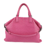 BOTTEGA VENETA Bottega Veneta convertible bag intrecciato handbag 354216 leather pink 2WAY semi-shoulder tote