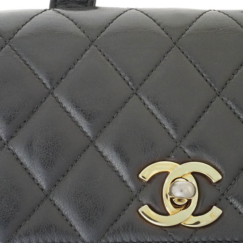 Chanel Matelasse Waist Bag 70 Black Women's CHANEL