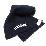 CELINE Scarf Navy wool 2AC35423P07MR