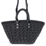 Balenciaga Handbag Bistro XS 671342 BALENCIAGA Bag Shoulder Basket Black