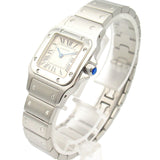 CARTIER Santos Galbe SM Wristwatch Stainless Steel Ladies Silver W20056D6