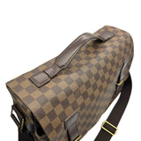 LOUIS VUITTON Louis Vuitton Broadway Damier Ebene Shoulder Bag N42270 TH1077 Men's Women's Brown