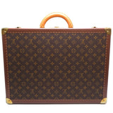 Louis Vuitton Cotteville 50 Ladies Trunk M41422 Monogram Ebene (Brown) with initials on name tag