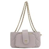 CHANEL Matelasse Shoulder Bag Caviar Skin Women's