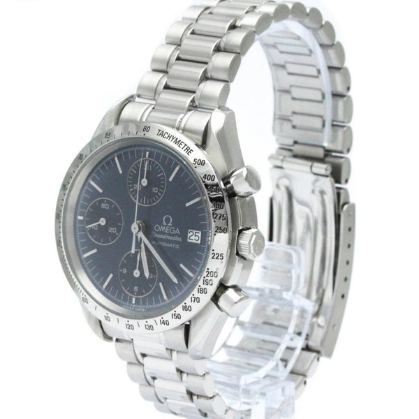 Polished OMEGA Speedmaster Date Steel Automatic Mens Watch 3511.80 BF563399