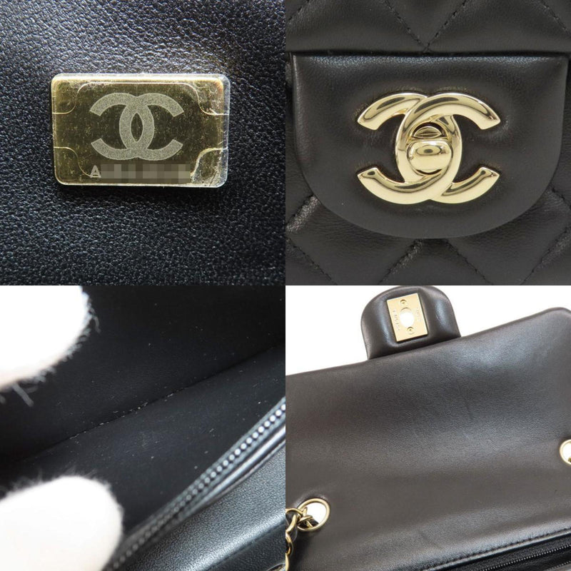 Chanel Chain Shoulder Matelasse Bag Lambskin Women's