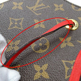 Louis Vuitton LOUIS VUITTON Bag Monogram Women's Shoulder 2way Neo Noe Coquelicot M44021 Brown Red Bucket