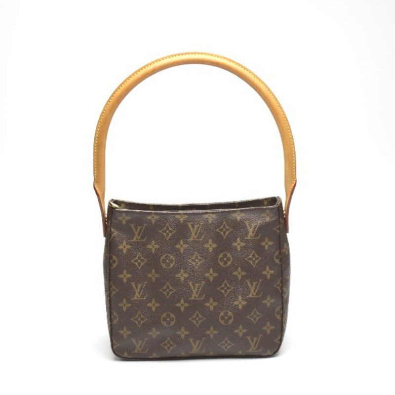 LOUIS VUITTON Looping MM Monogram M51146 Louis Vuitton Brown Shoulder Bag LV